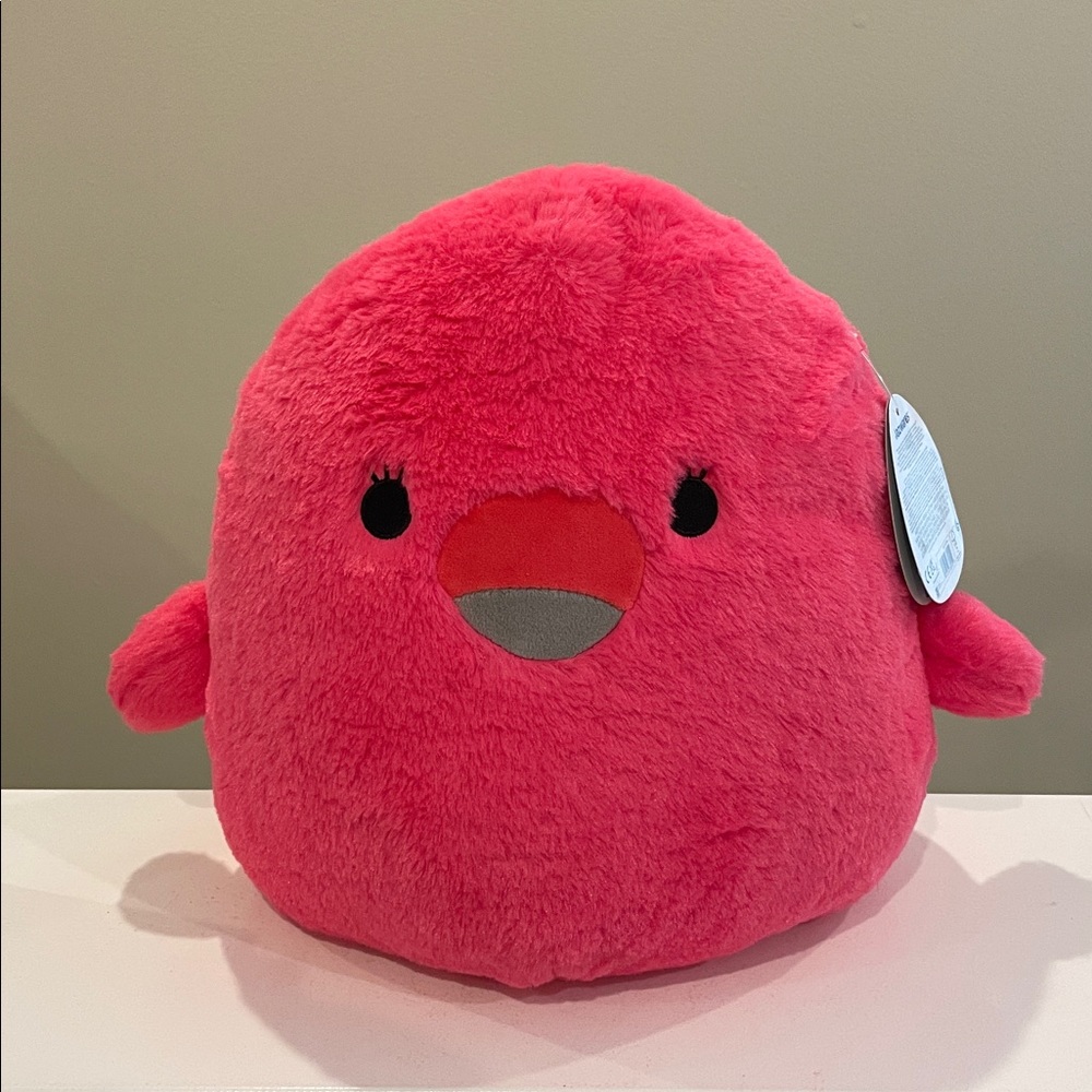 ⚡️NWT 12” Cookie the Flamingo FUZZAMALLOW Squishmallow